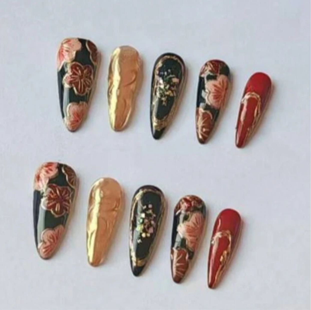 Golden Flowers