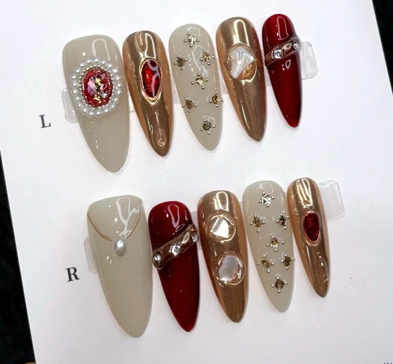 Holiday Press On Nails
