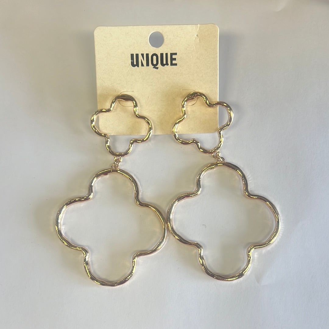 Clover Drop Earrings