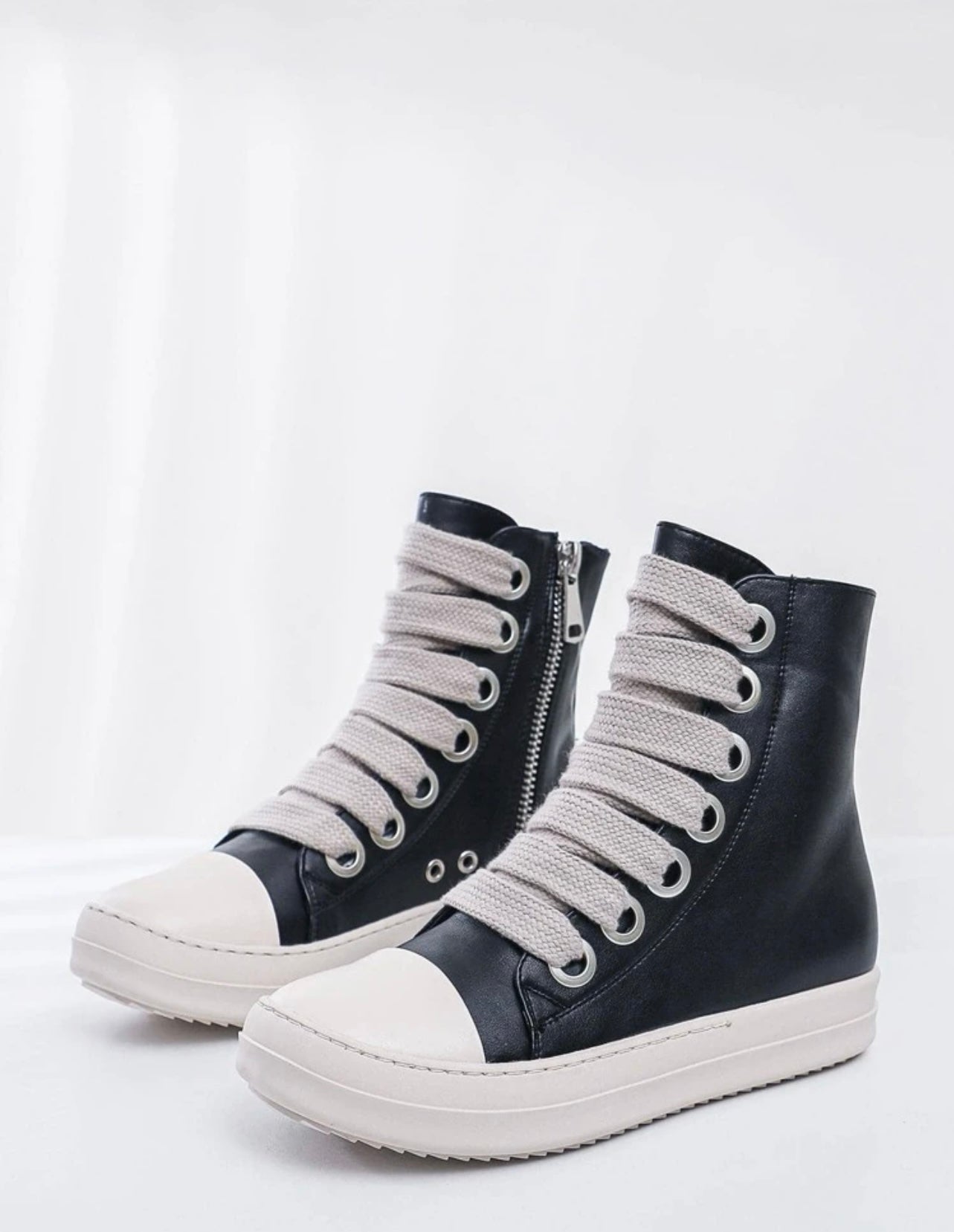 Black High Top Sneakers