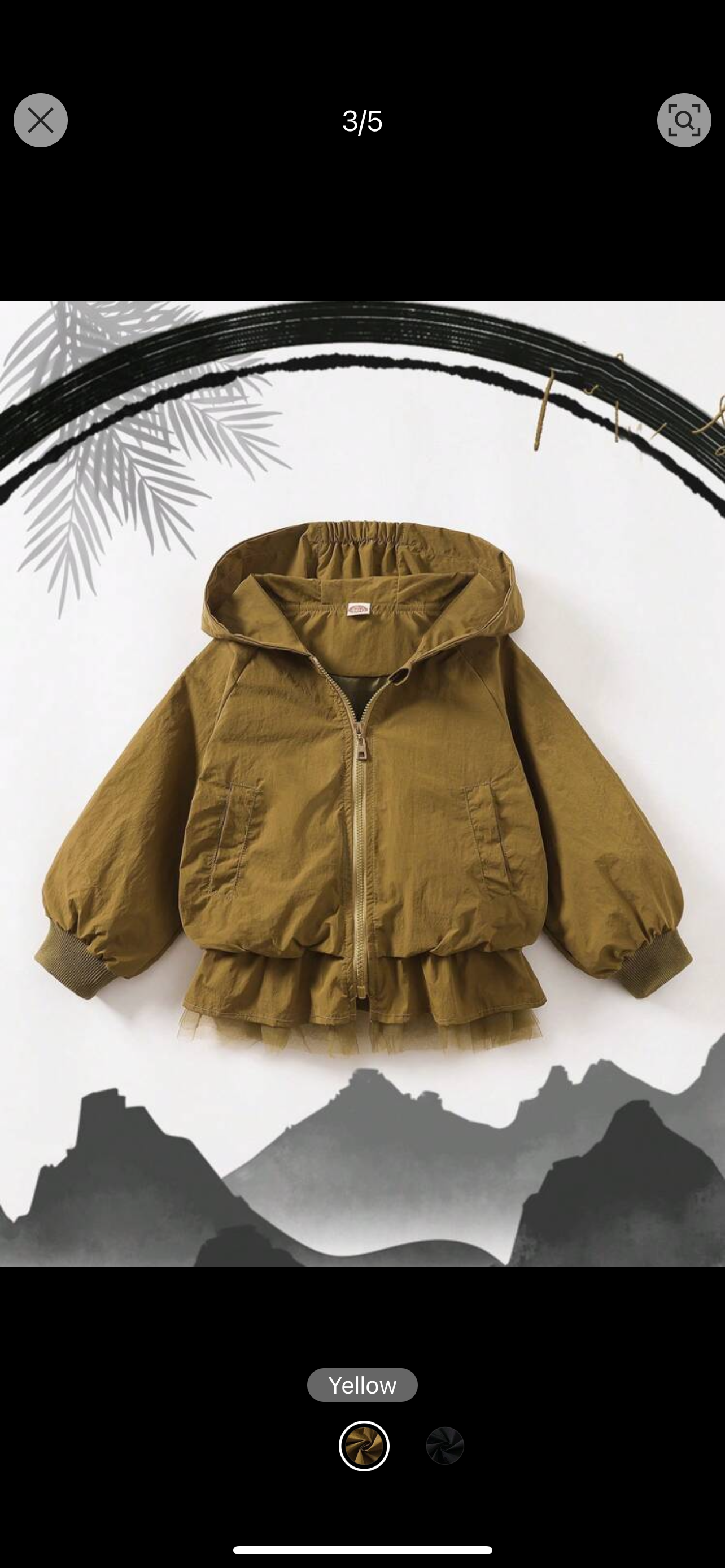 Olive Green Toddler Jacket