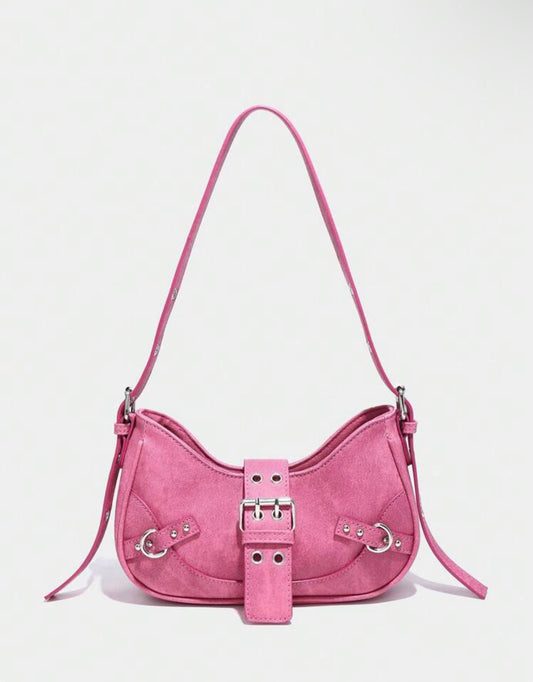 Pink Matte Purse