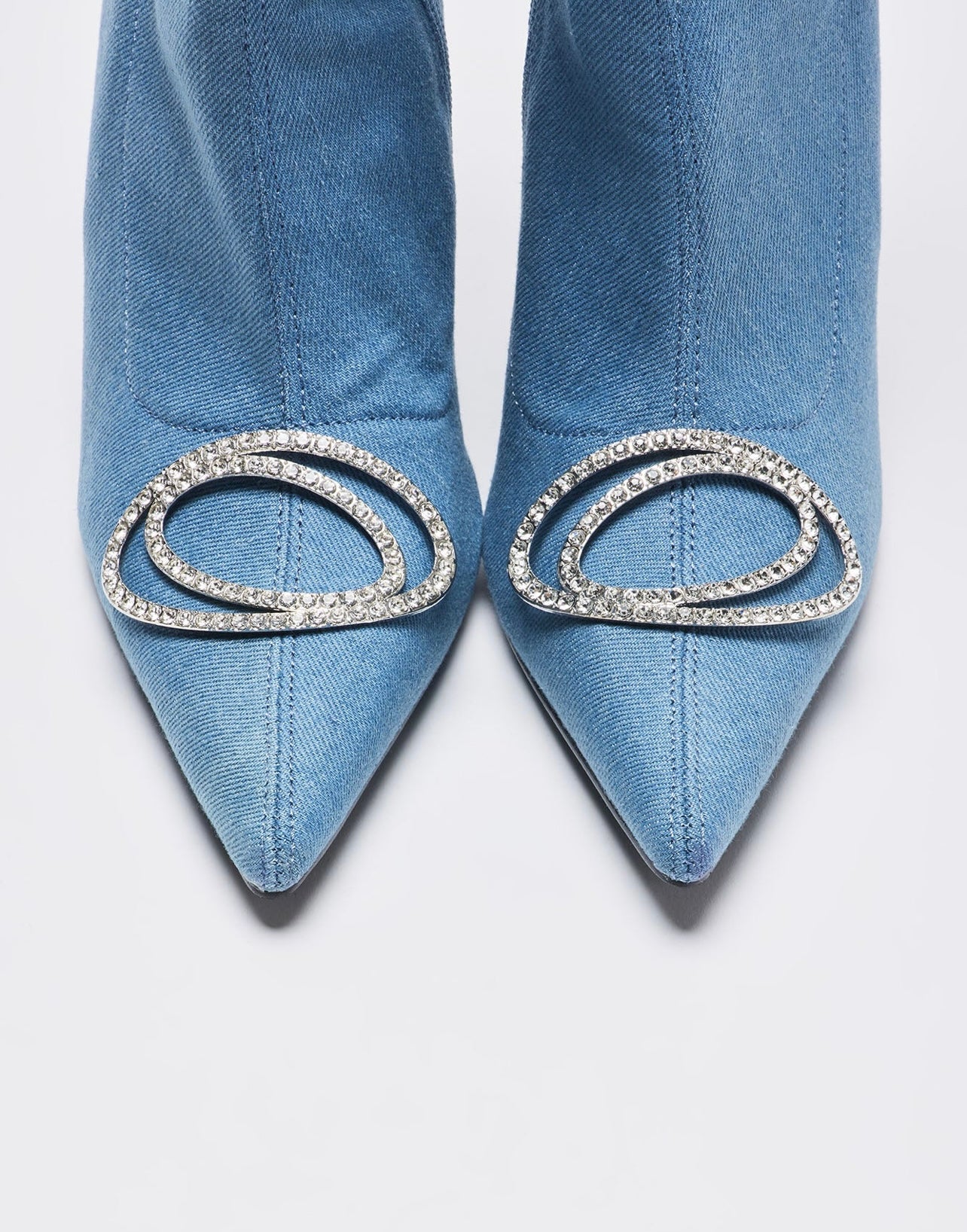 Denim Bootie