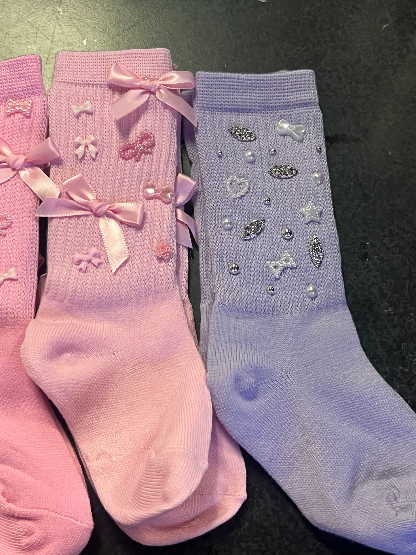 Pink Toddler Junk Socks