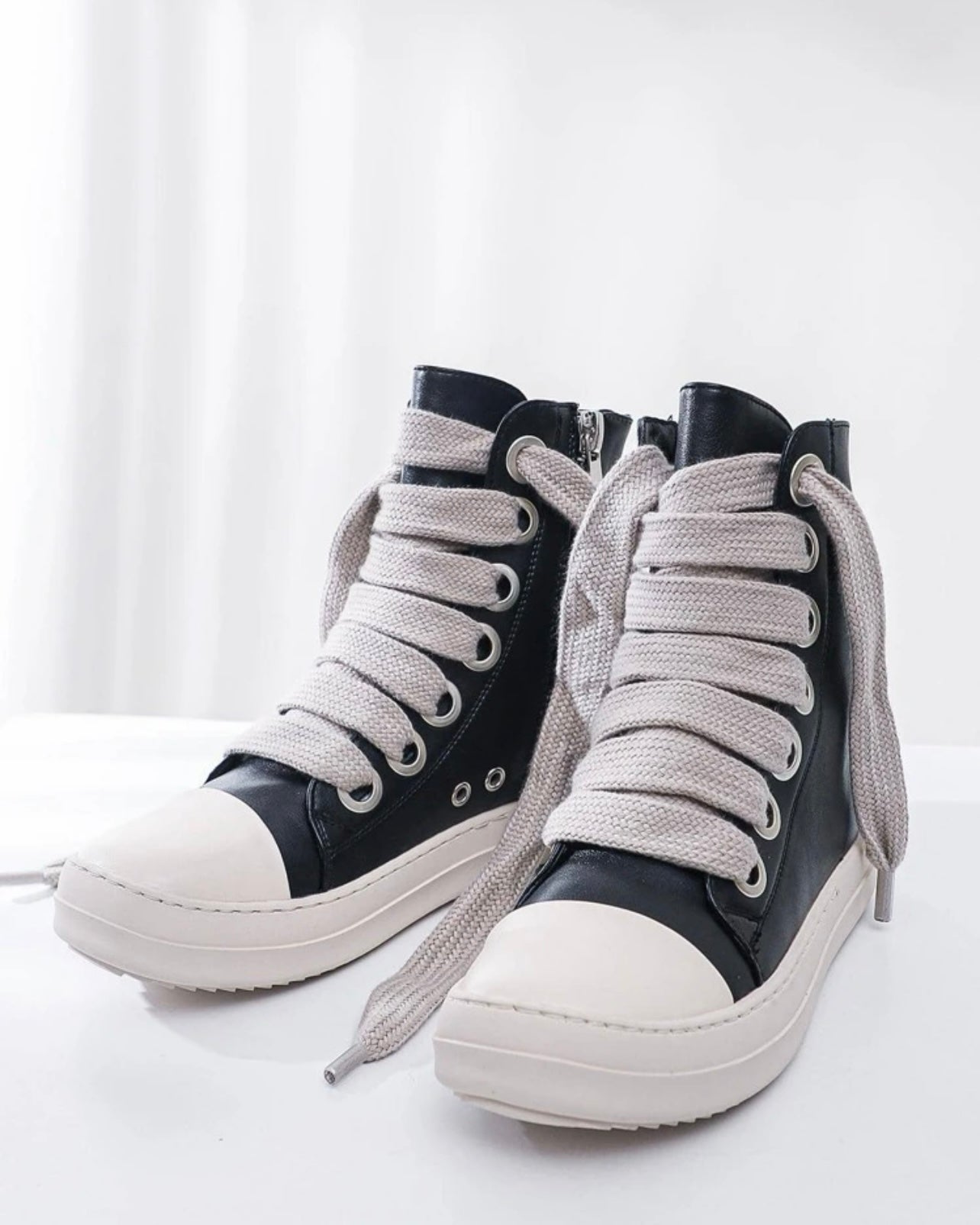 Black High Top Sneakers