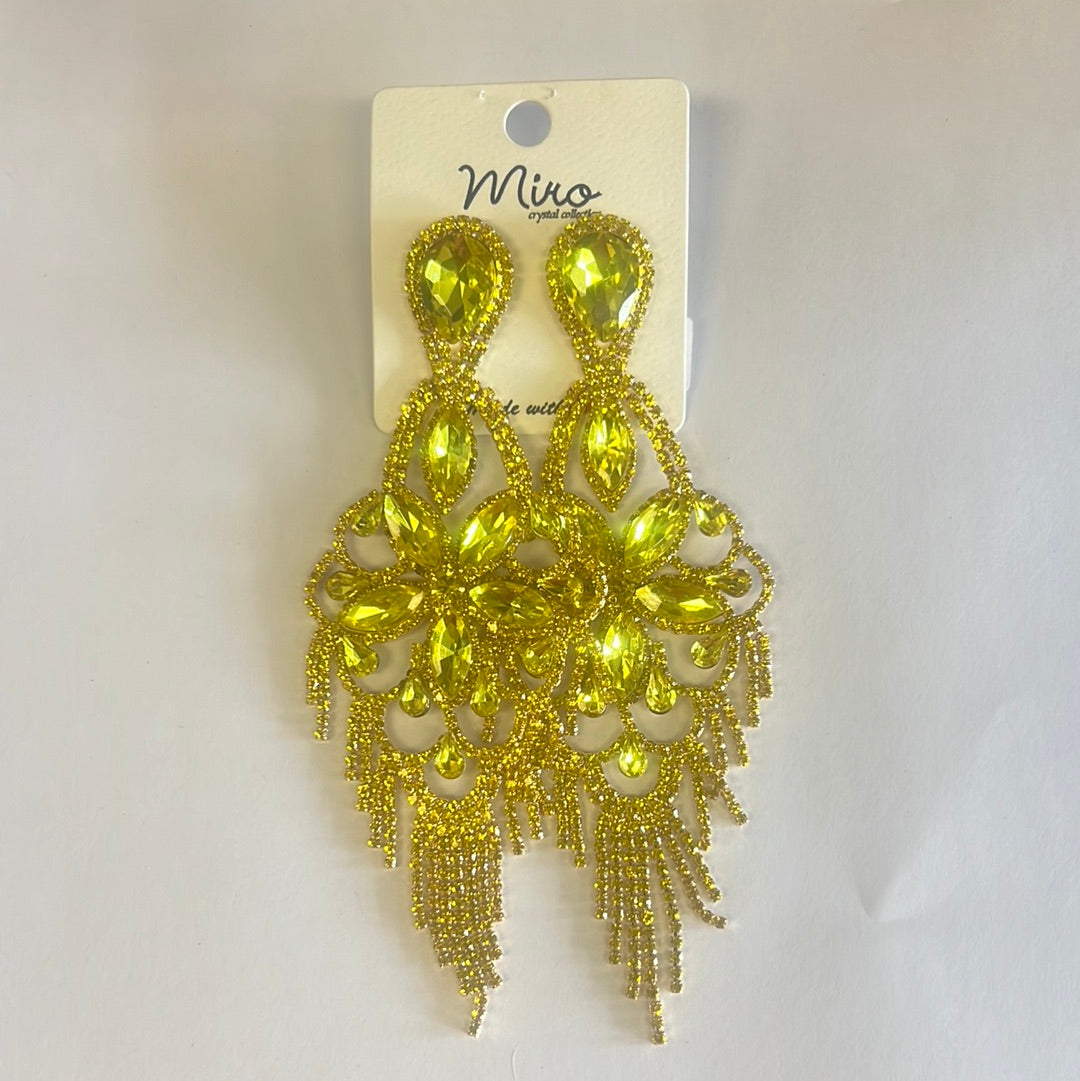 Yellow Earrings