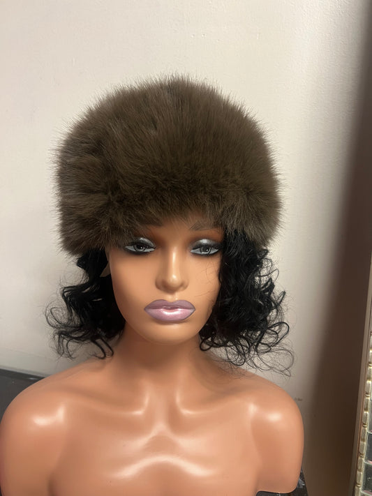 Brown Fur Hat