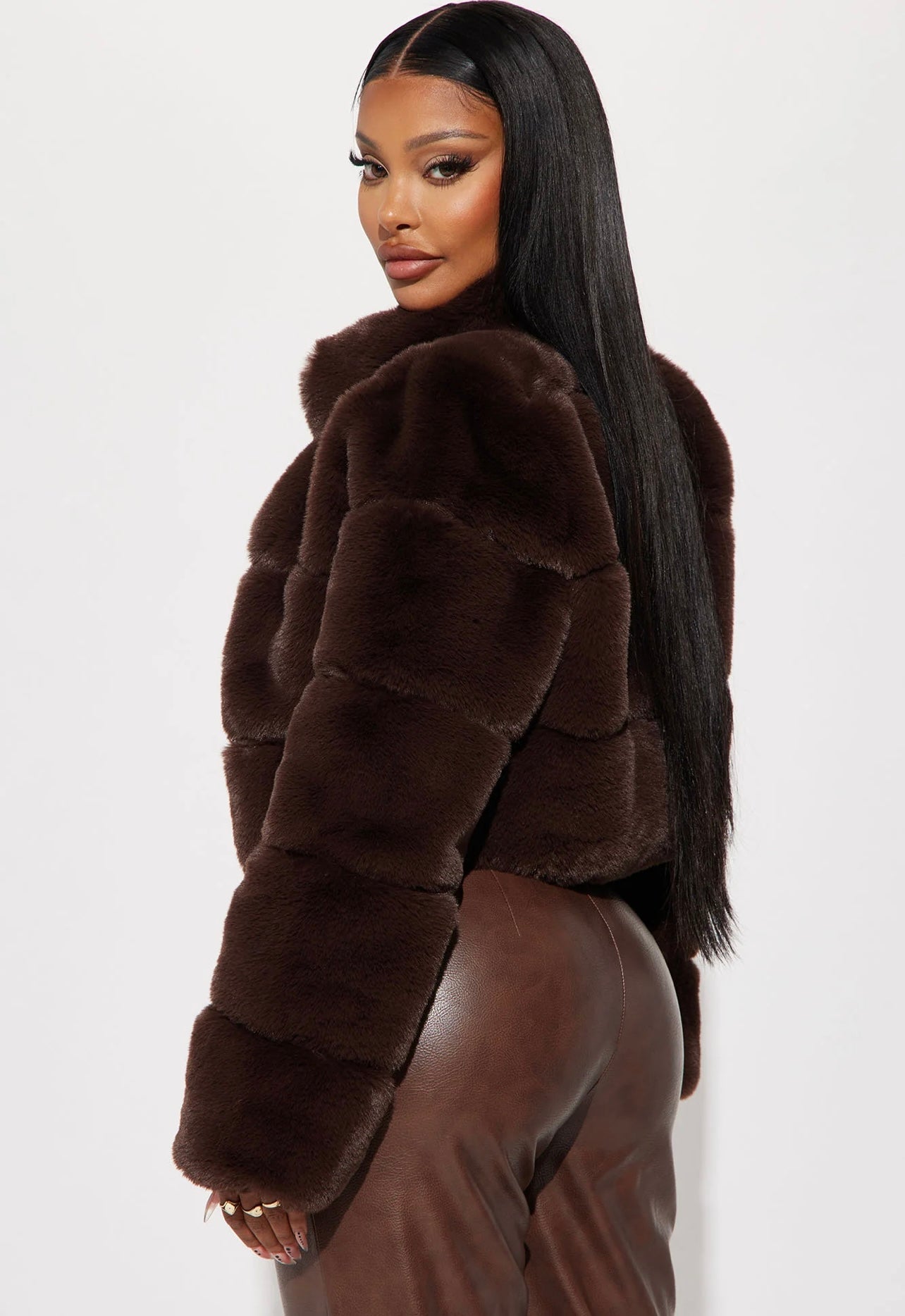 Brown Fur Jacket