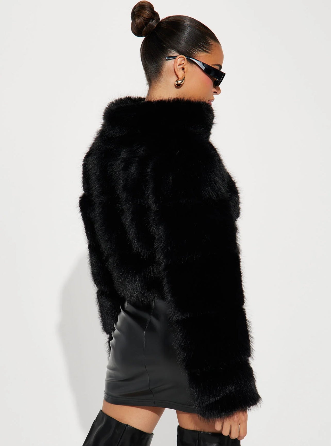 Black Fur Jacket